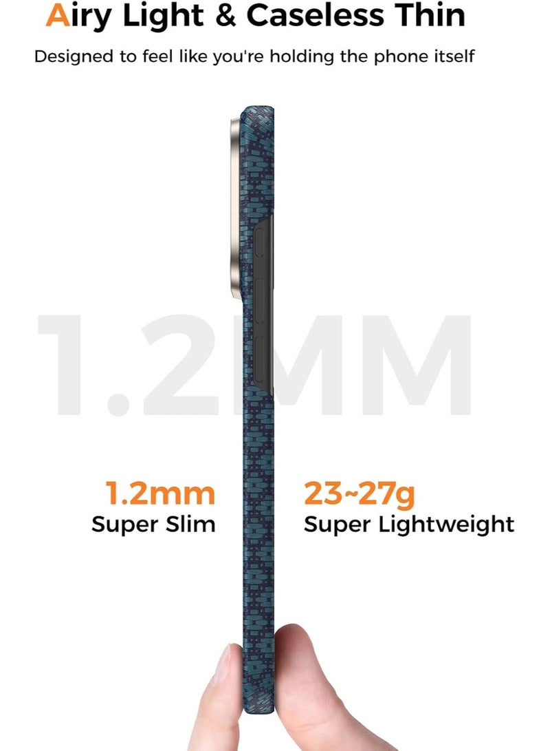 بينكس جراب Benks Armortint Premium لهاتف iPhone 17 Pro Max، متوافق مع زر التحكم بالكاميرا، ومتوافق مع MagSafe، جراب حماية عسكري مصنوع من ألياف كيفلر من دوبونت - Image 4